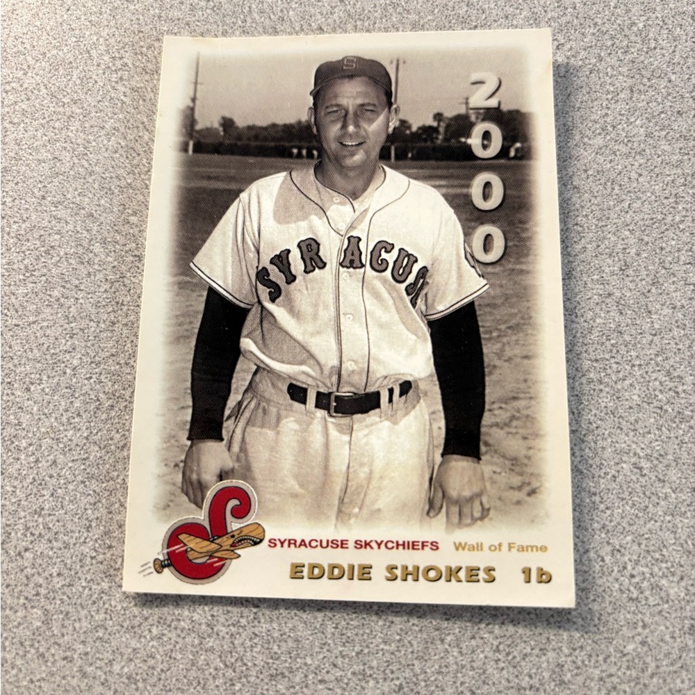 Syracuse Skychiefs Baseball Card